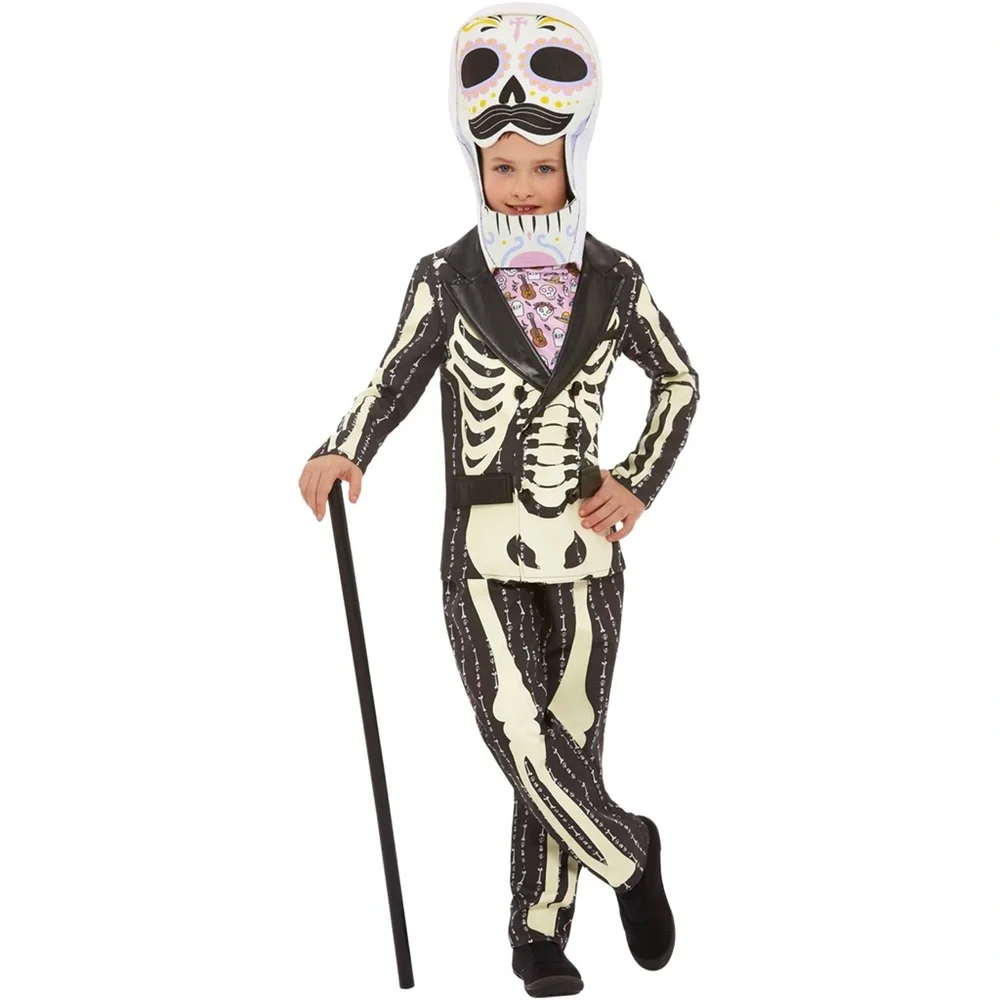 NWT Deluxe Day of the Dead Señor Costume